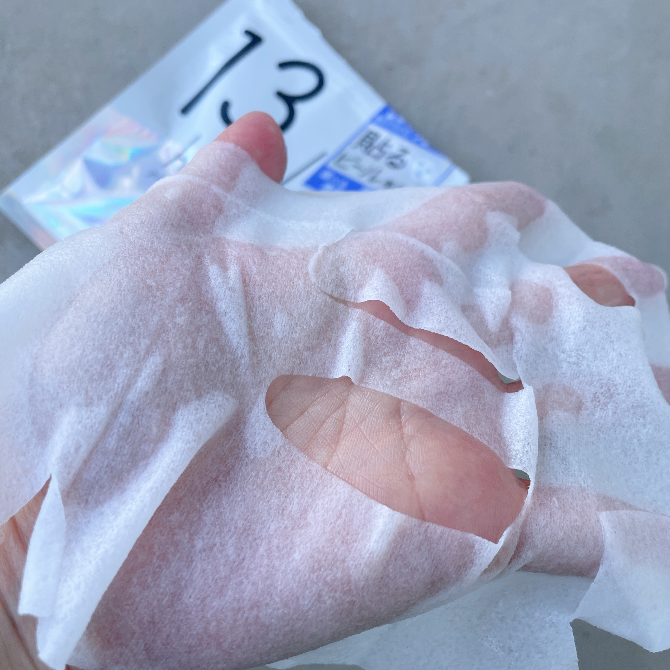 hadatore ピールマスク 13[シートマスク]/hadatore/シートマスク・パックを使ったクチコミ（2枚目）