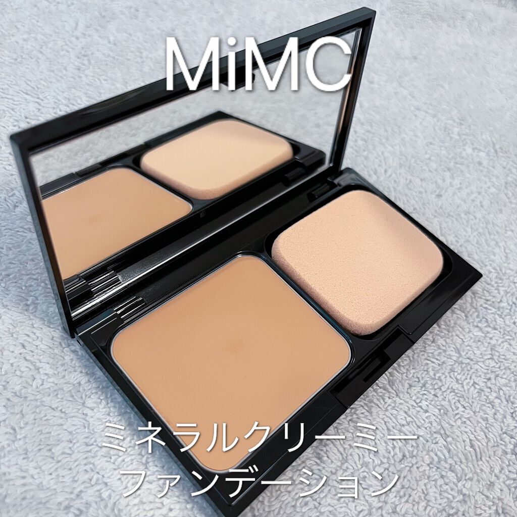 ミネラルクリーミーファンデーション/MiMC/クリーム・エマルジョンファンデーションを使ったクチコミ（1枚目）