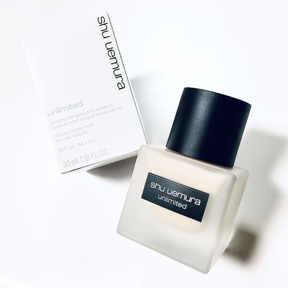 （旧）アンリミテッド ラスティング フルイド/shu uemura/リキッドファンデーションを使ったクチコミ（2枚目）