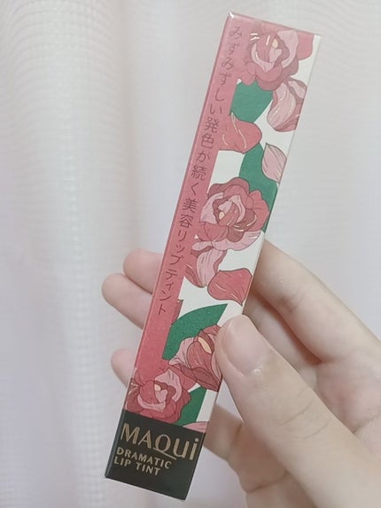 ドラマティックリップティント/マキアージュ/リップティントを使ったクチコミ(2枚目)