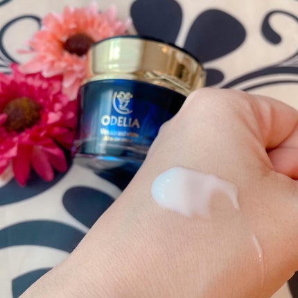 リンクル&ホワイト オールインワンクリーム/ODELIA/オールインワン化粧品を使ったクチコミ(4枚目)