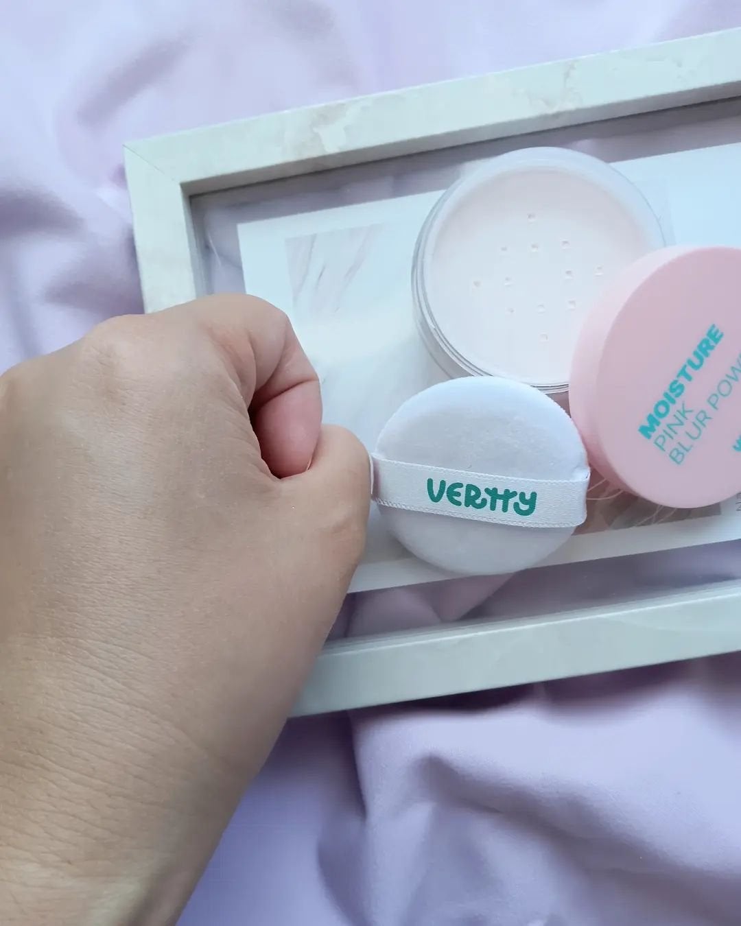 ノーセバムミントブラーパウダー /Vertty/ルースパウダーを使ったクチコミ(3枚目)