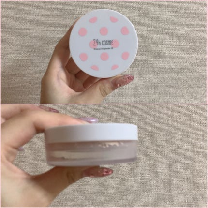 24 ミネラルUVパウダー50/24h cosme/ルースパウダーを使ったクチコミ(2枚目)