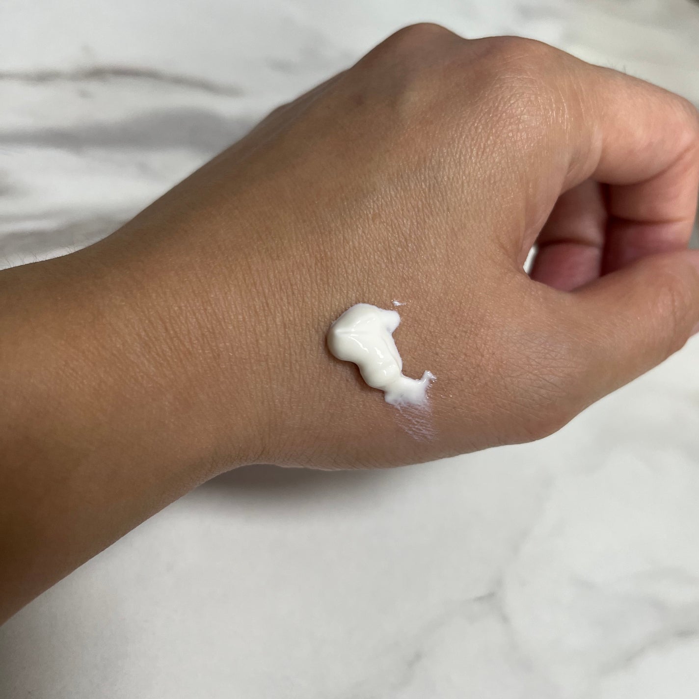 ティーツリー スージング サンクリーム/MEDIHEAL/日焼け止めクリームを使ったクチコミ(2枚目)