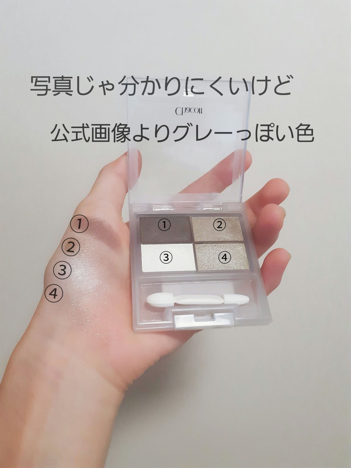 フェイスカラーパレット/チャコット・コスメティクス/アイシャドウパレットを使ったクチコミ(2枚目)