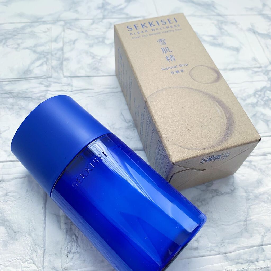 クリアウェルネス ナチュラル ドリップ/雪肌精/化粧水を使ったクチコミ（1枚目）