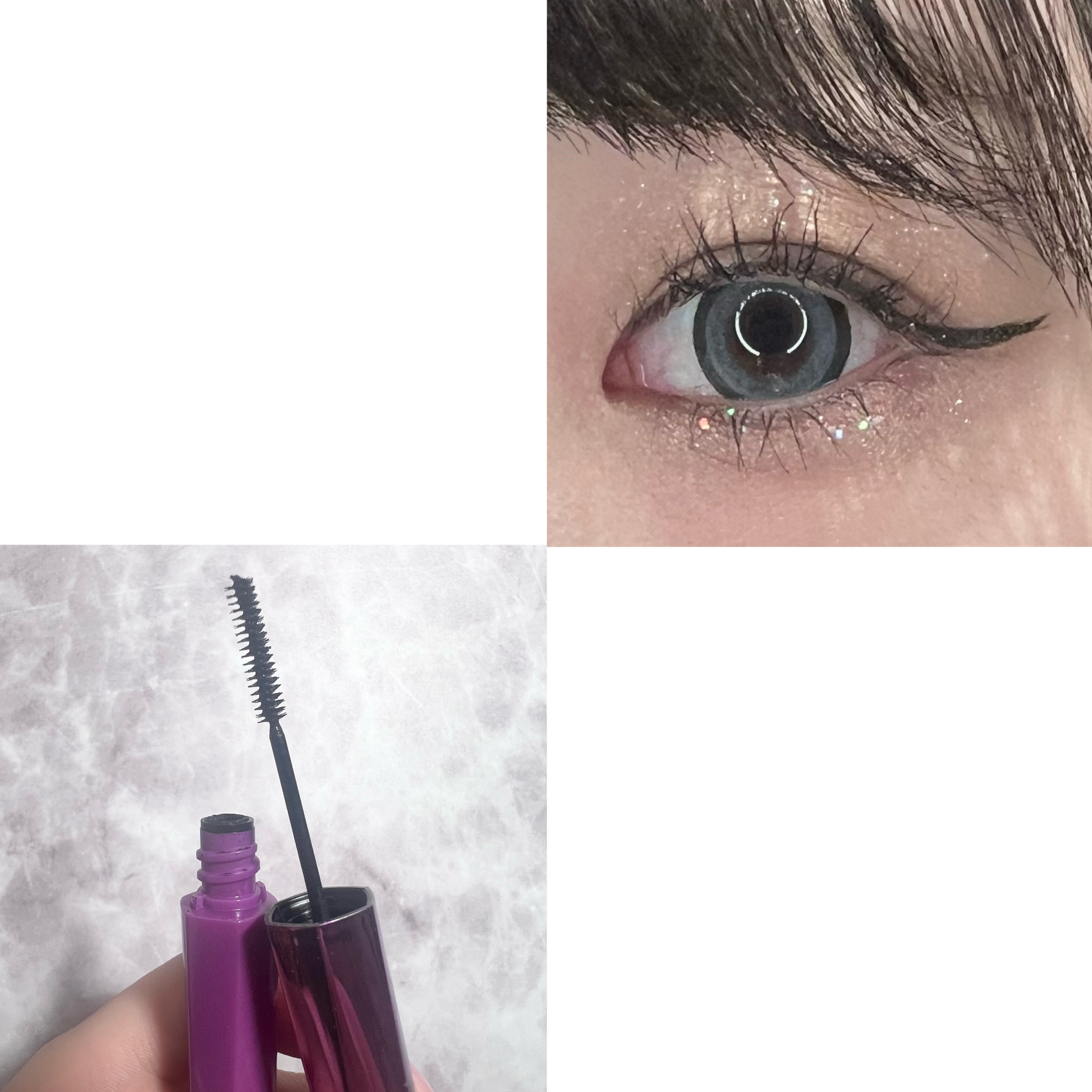 「塗るつけまつげ」自まつげ際立てタイプ/デジャヴュ/マスカラを使ったクチコミ（1枚目）