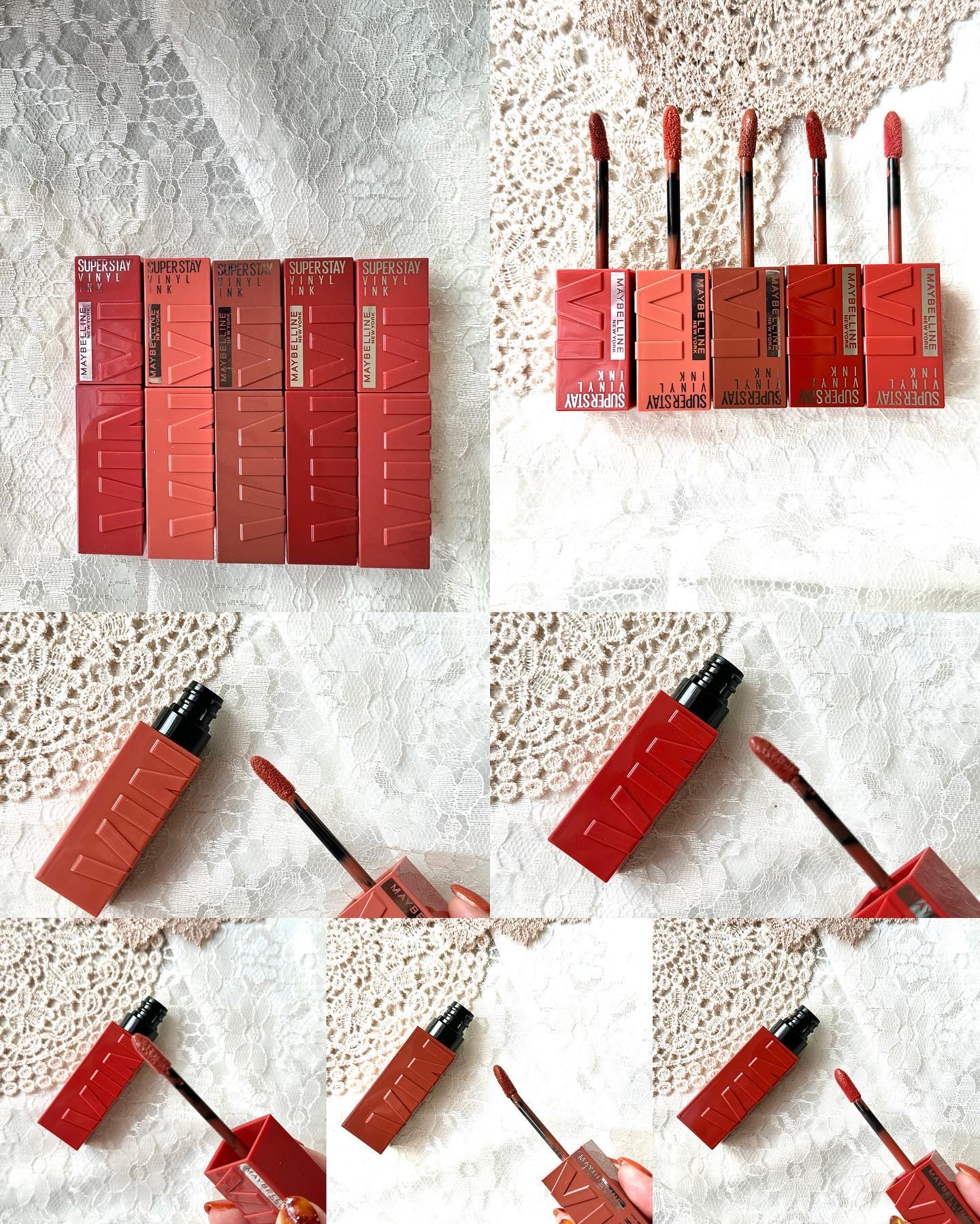 【最終値下げ！】メイベリンSPステイヴィニルインク口紅　14本セット　まとめ売り 最終値下げ！】メイベリンSPステイヴィニルインク口紅 14本