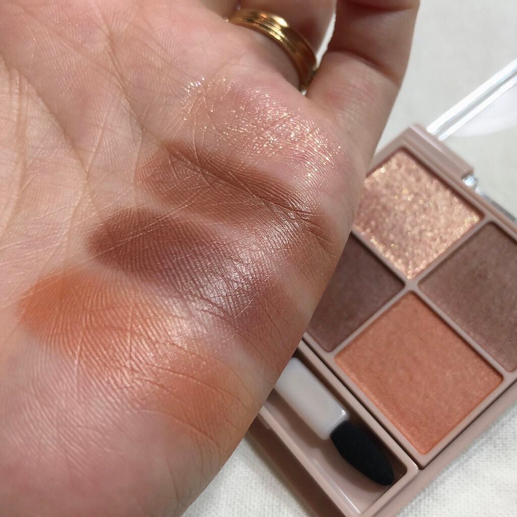 シルキースフレアイズ(マットタイプ)/キャンメイク/アイシャドウパレットを使ったクチコミ(4枚目)