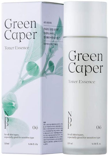 NATURAL DERMA PROJECT Green Caper Toner Essence