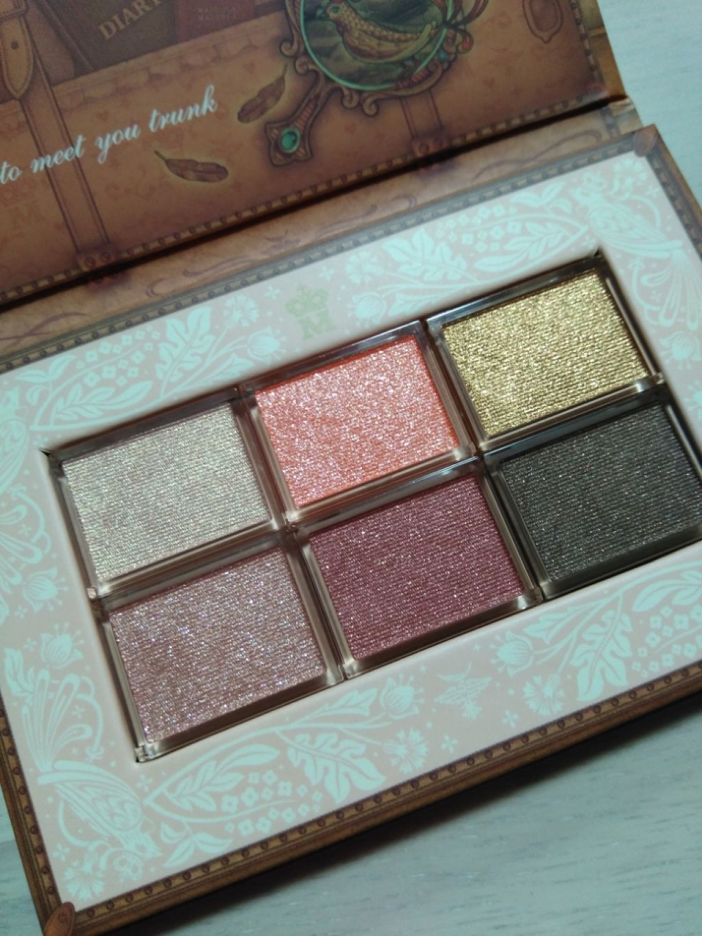 ナイストゥミーチュートランク/MAJOLICA MAJORCA/アイシャドウパレットを使ったクチコミ(2枚目)