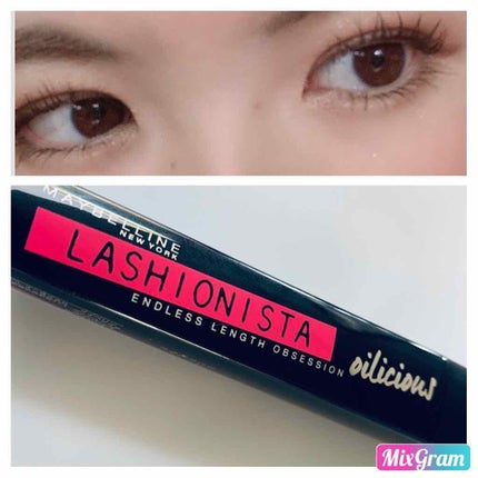 ラッシュニスタ オイリシャス/MAYBELLINE NEW YORK/マスカラを使ったクチコミ(2枚目)