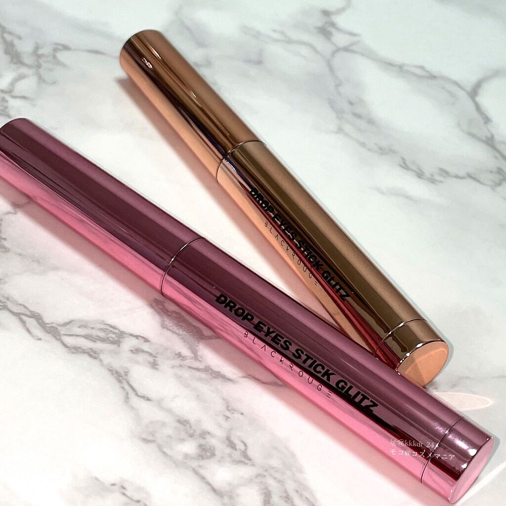 ドロップアイズスティックグリッツ/BLACK ROUGE/スティックアイシャドウを使ったクチコミ(3枚目)