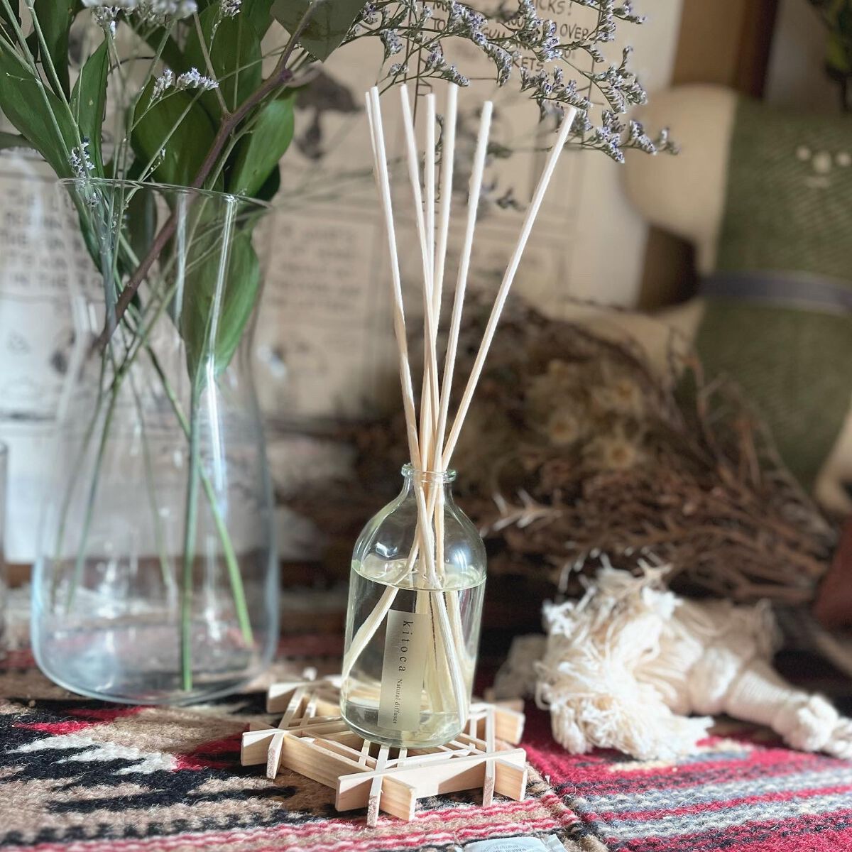 消臭リードディフューザー/Kitoca　木と果/ルームフレグランスを使ったクチコミ（1枚目）