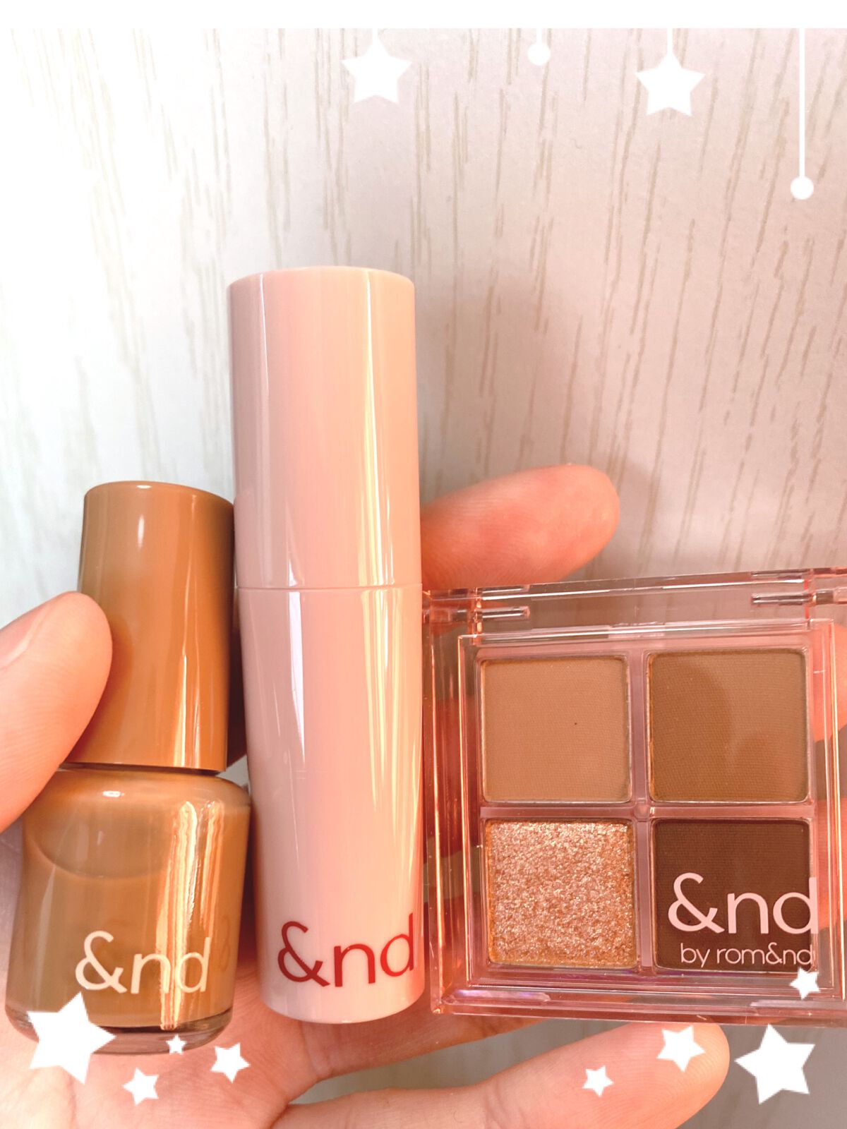 アンドバイロムアンド　グラッシードロップネイル/&nd by rom&nd/マニキュアを使ったクチコミ（1枚目）