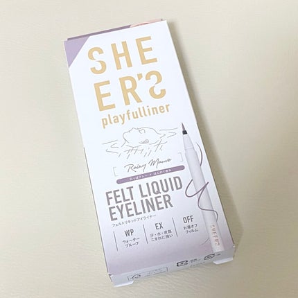 プレイフルライナー/シアーズ/リキッドアイライナーを使ったクチコミ(1枚目)