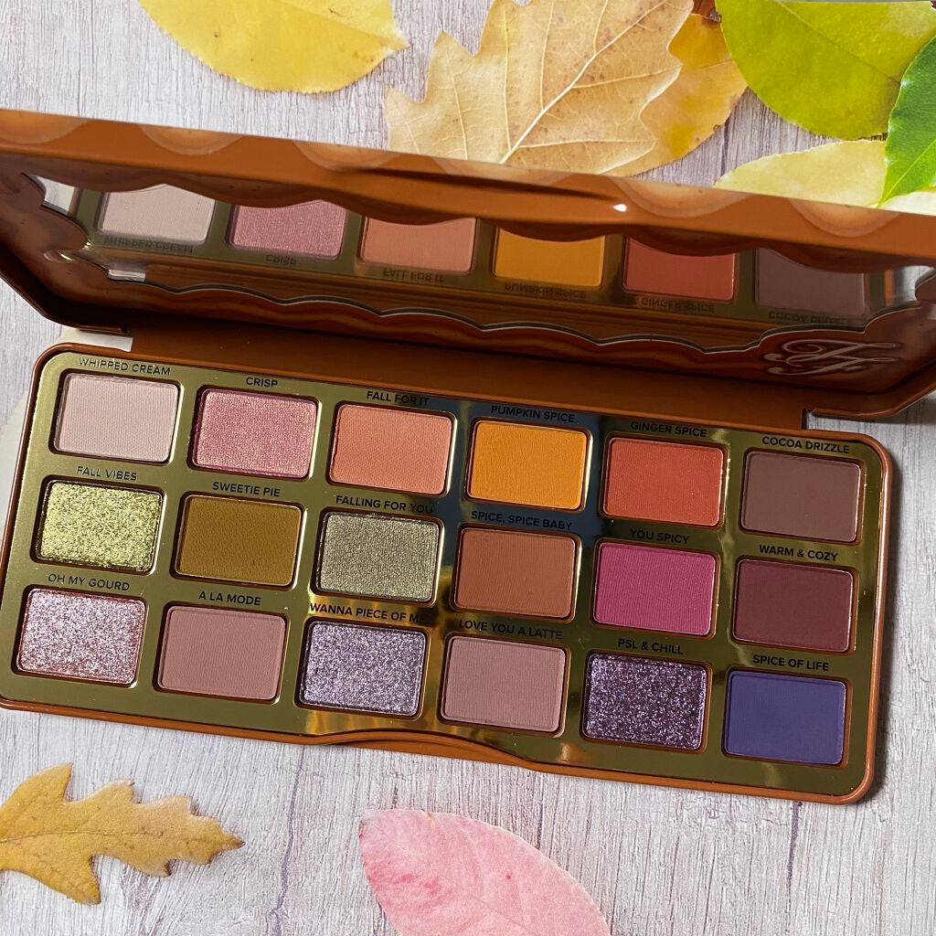 パンプキン スパイス アイシャドウ パレット(旧)/Too Faced/アイシャドウパレットを使ったクチコミ(2枚目)