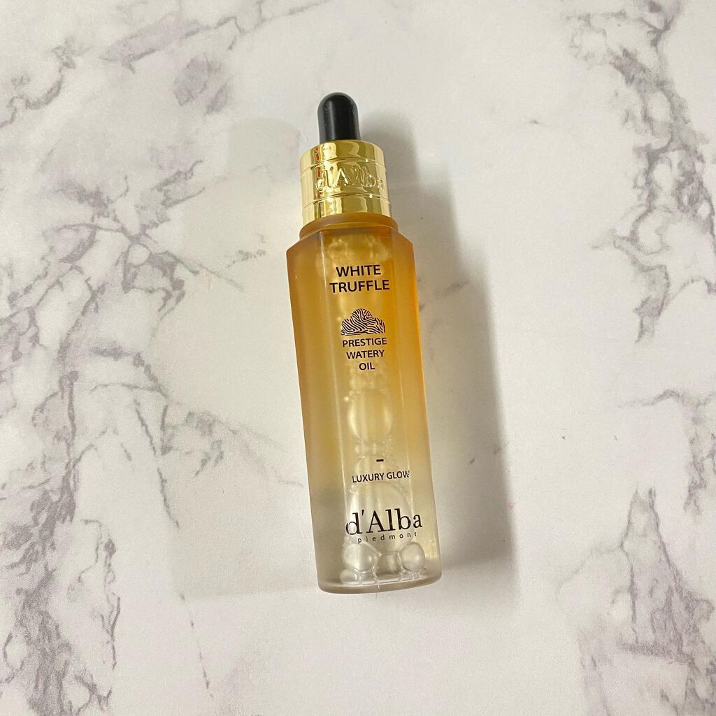 ホワイトトリュフプレステージウォータリーオイル/ダルバ/フェイスオイルを使ったクチコミ（1枚目）