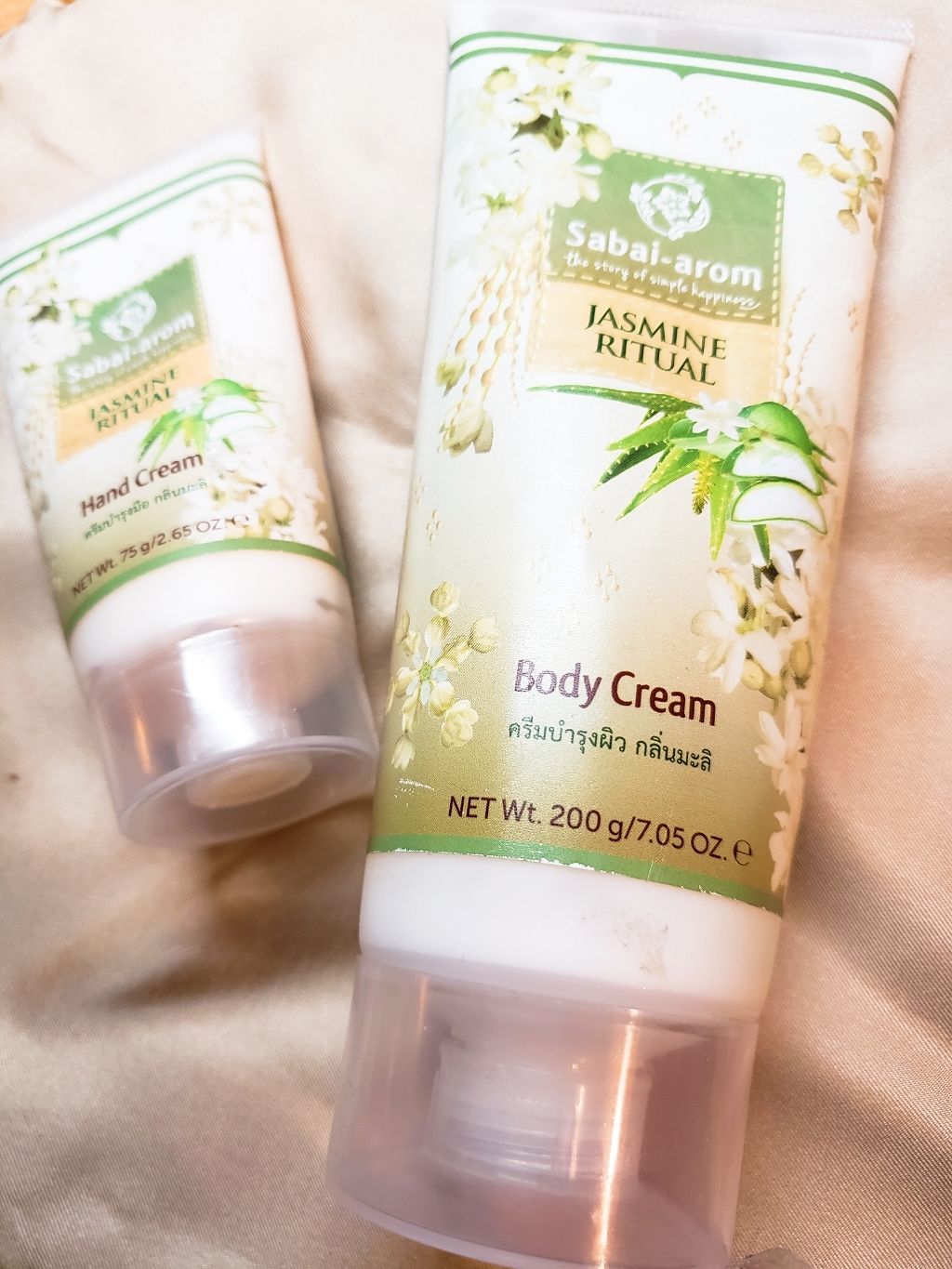 ジャスミンリチュアル ハンドクリーム/Sabai-arom/ハンドクリームを使ったクチコミ(1枚目)