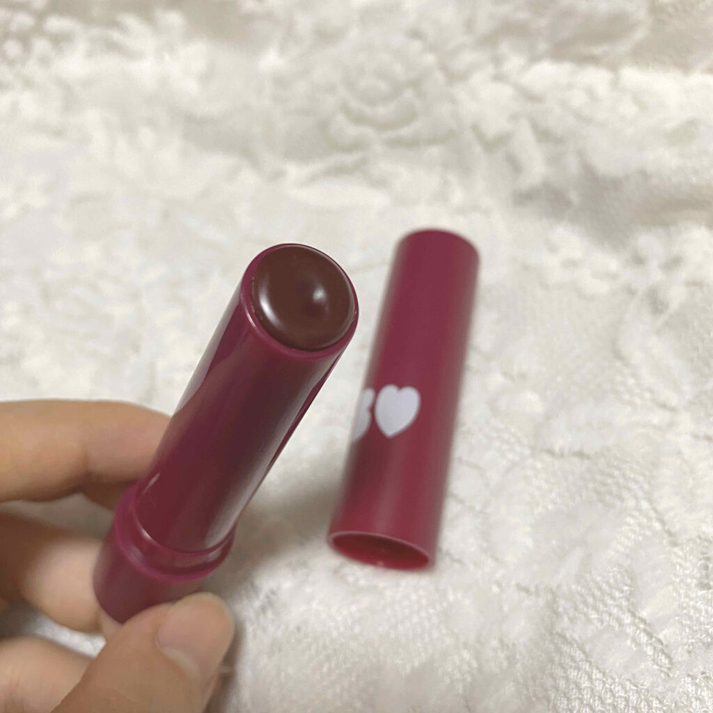 つやぷるリップR 10 わがままPLUM【旧】/b idol/口紅を使ったクチコミ（2枚目）