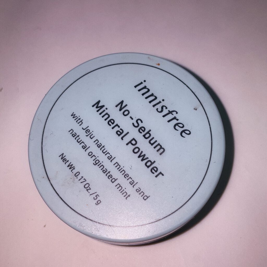 ノーセバム ミネラルパウダー/innisfree/ルースパウダーを使ったクチコミ（1枚目）