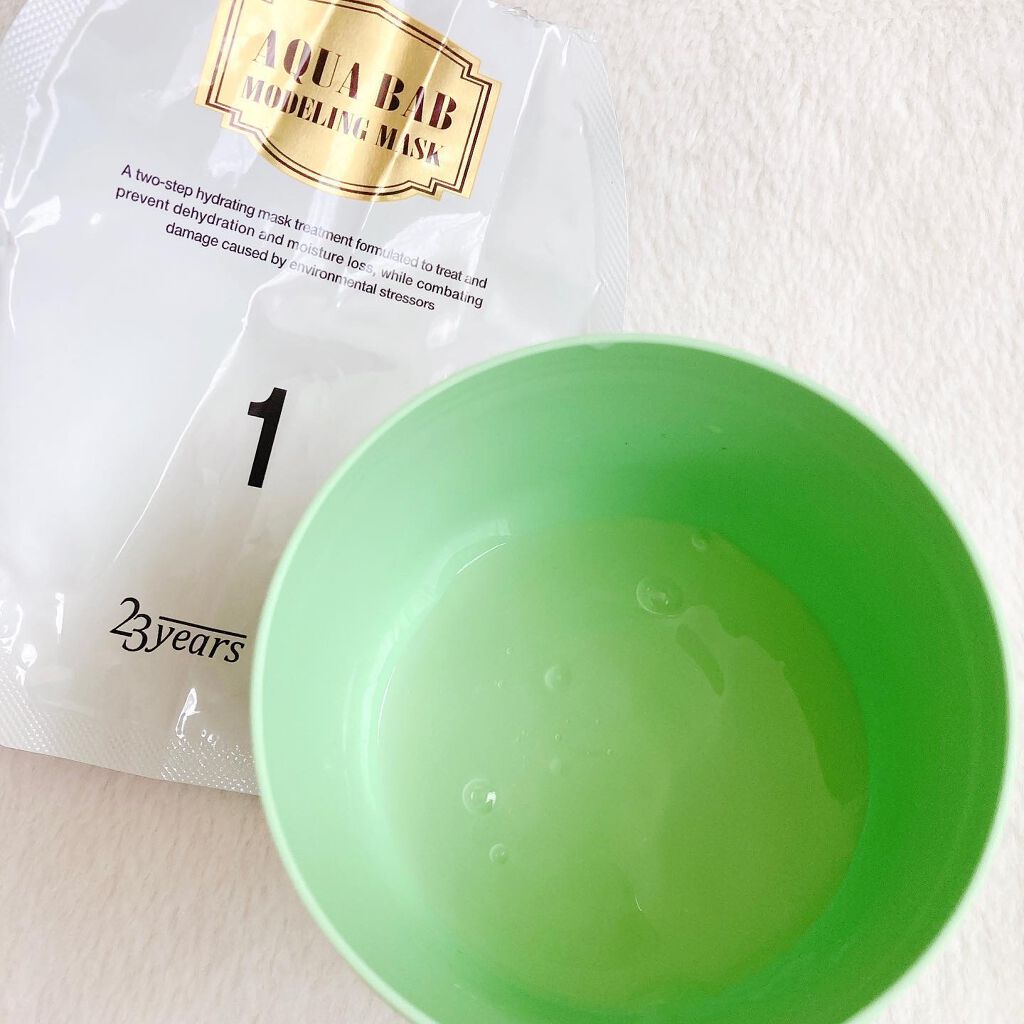 アクアバムモデリングマスク/23years old/洗い流すパック・マスクを使ったクチコミ(3枚目)