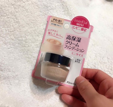 あや on LIPS 「☑︎kanebomediaクリームファンデーション明るい肌色の..」（1枚目）