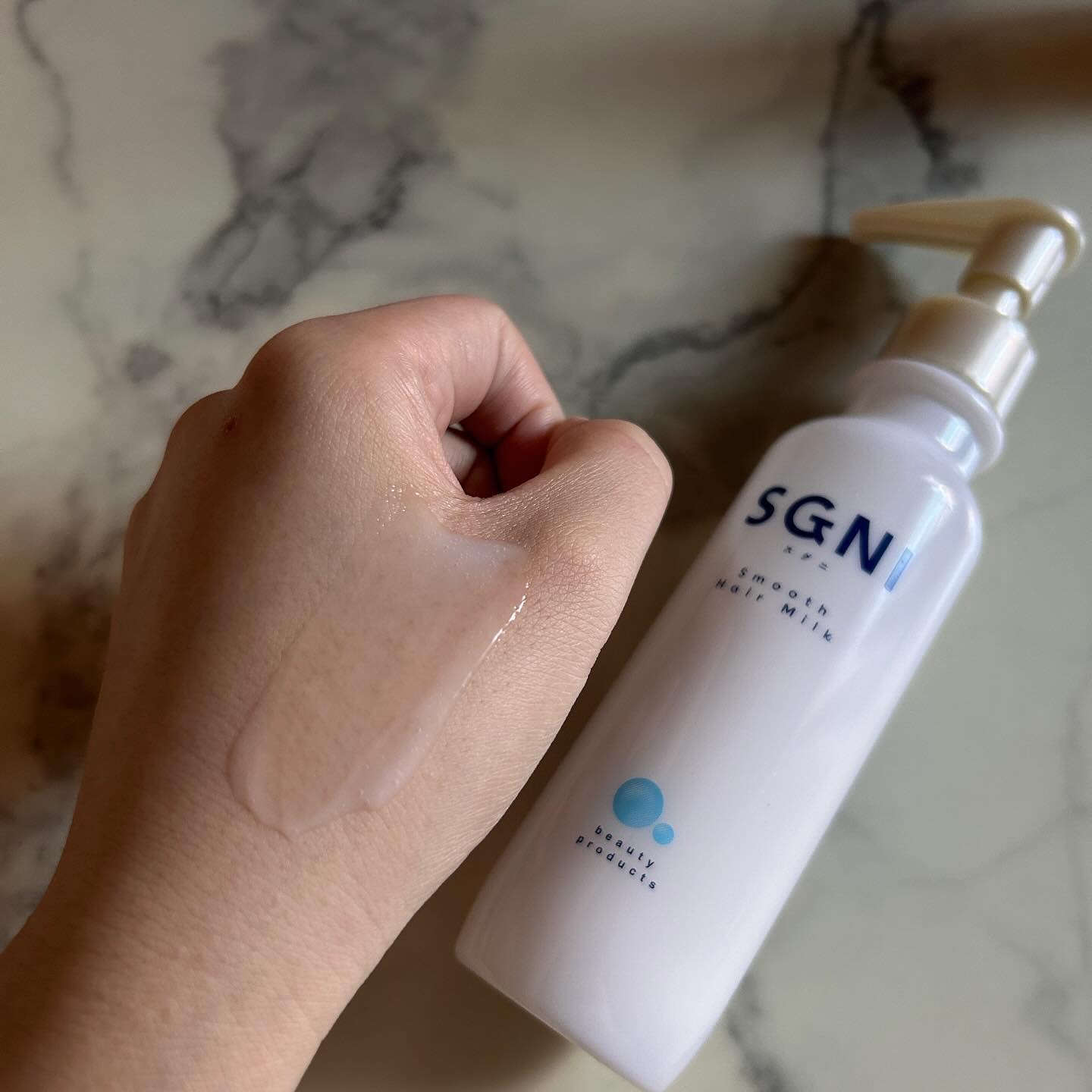 スグニ ディープリペアオイル/SGNI/ヘアオイルを使ったクチコミ（3枚目）