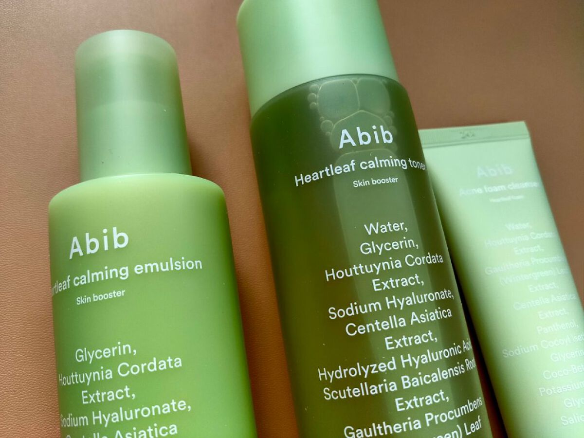 ＜楽天限定＞ドクダミ3種セット/Abib /スキンケアキットを使ったクチコミ（3枚目）
