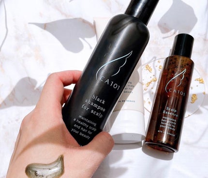 薬用 ブラックシャンプー/CA101/シャンプー・コンディショナーを使ったクチコミ(2枚目)