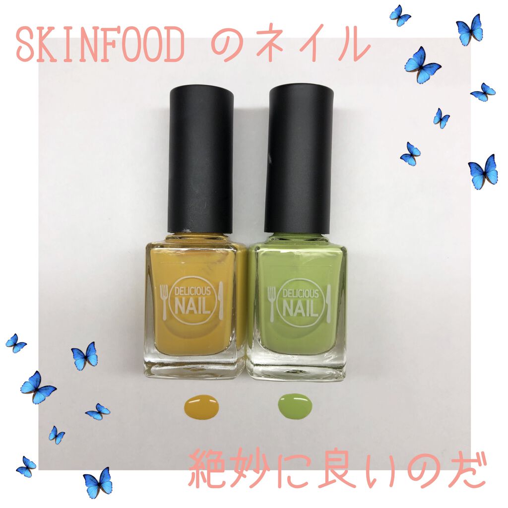 デリシャスネイル Skinfoodの口コミ Skinfoodのネイル絶妙に良いのだ By ちゅちゅ 敏感肌 代前半 Lips