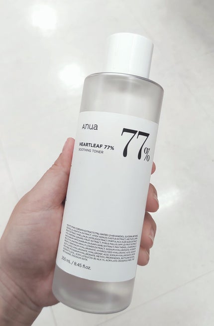 ドクダミ 77 スージングトナー/Anua/化粧水を使ったクチコミ(1枚目)