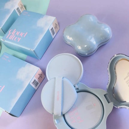 クラウドフィルタークッション/ETUDE/クッションファンデーションを使ったクチコミ(4枚目)