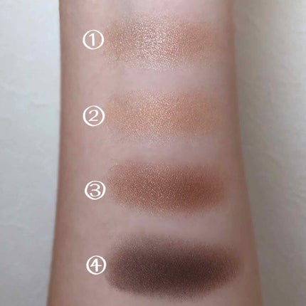 スキニーリッチシャドウ/excel/アイシャドウパレットを使ったクチコミ(3枚目)