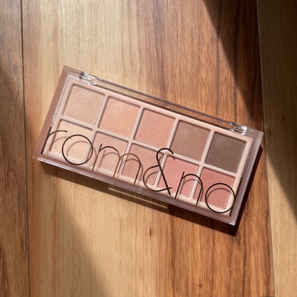 ベターザンパレット/rom&nd/アイシャドウパレットを使ったクチコミ(1枚目)