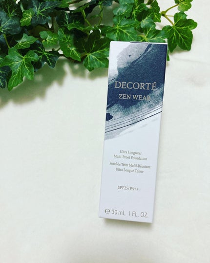 ゼン ウェア フルイド/DECORTÉ/リキッドファンデーションを使ったクチコミ(1枚目)
