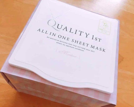 オールインワンシートマスク モイストEX/クオリティファースト/シートマスク・パックを使ったクチコミ(1枚目)