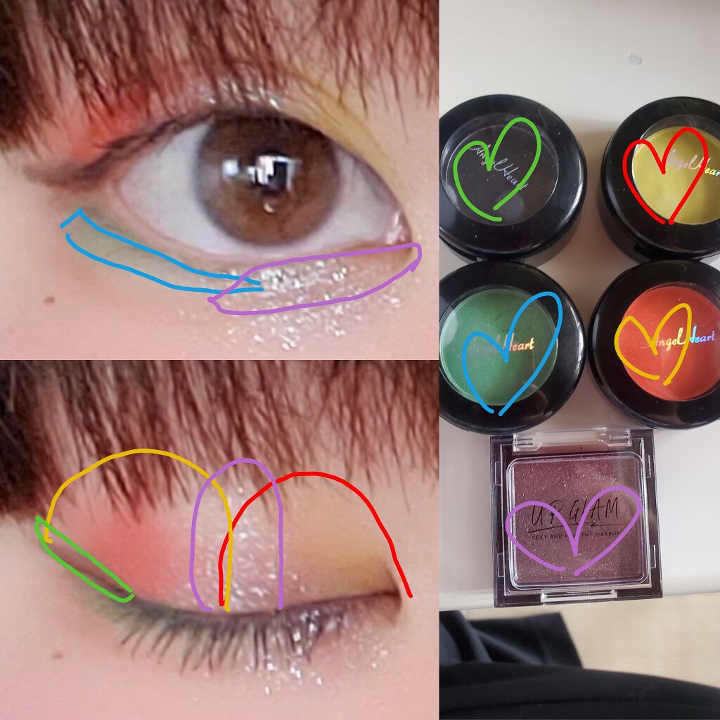 UR GLAM　SELECT EYES/U R GLAM/単色アイシャドウを使ったクチコミ（2枚目）