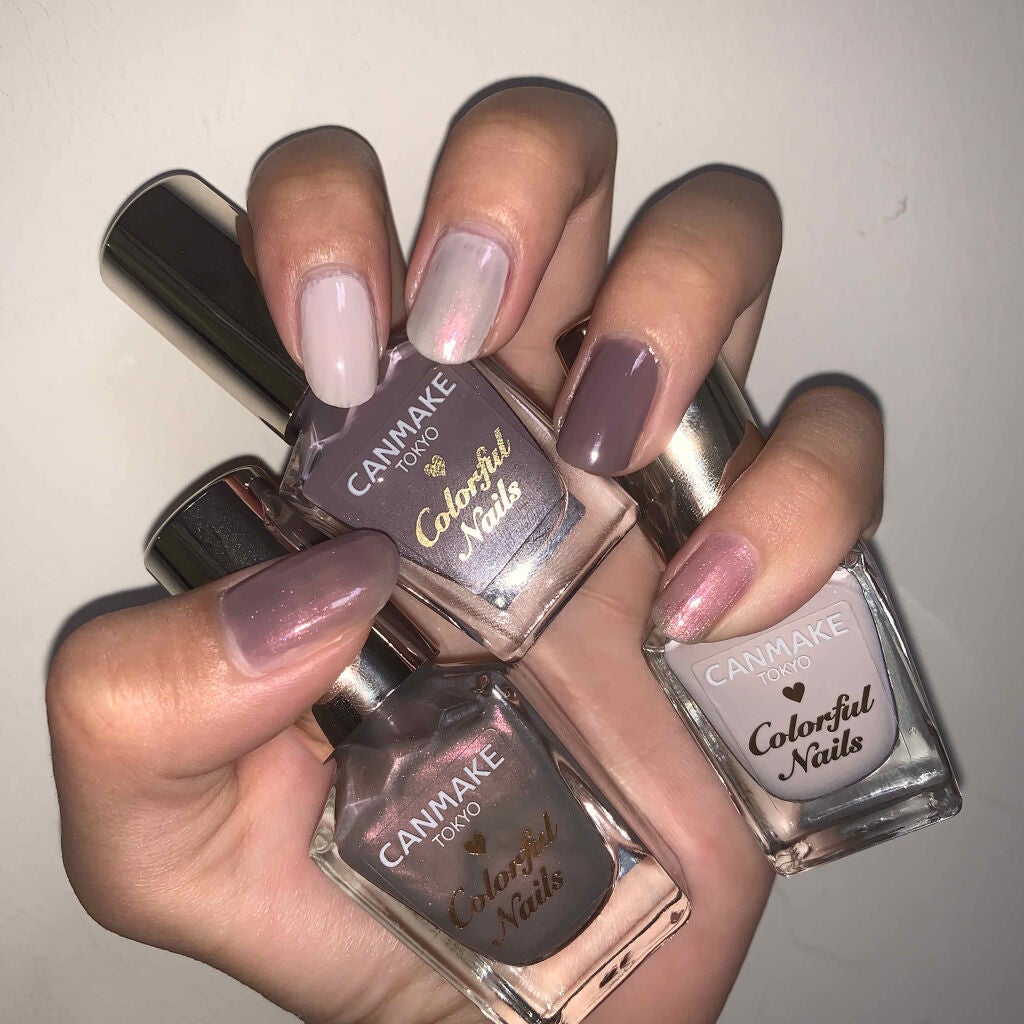 カラフルネイルズ/キャンメイク/マニキュアを使ったクチコミ(3枚目)