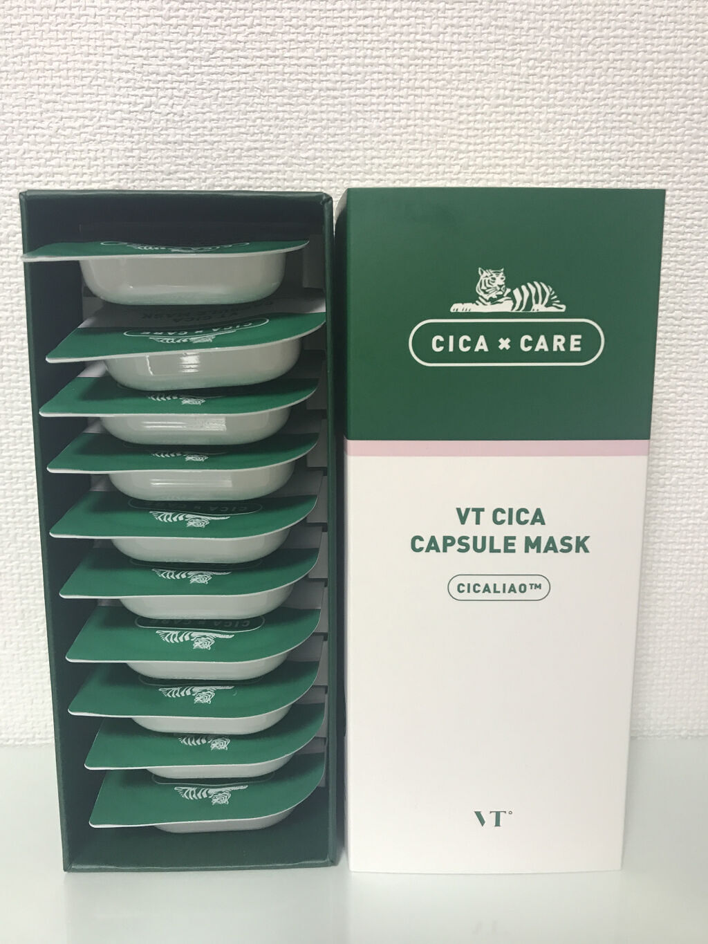 CICA カプセルマスク/VT/洗い流すパック・マスクを使ったクチコミ（2枚目）