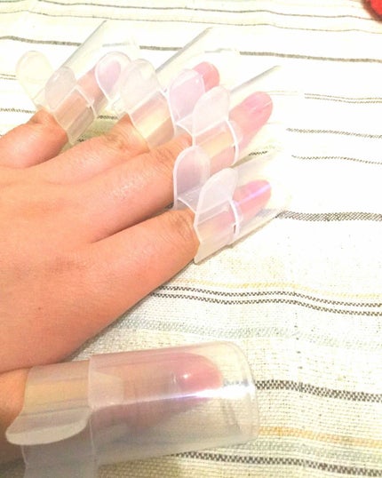 ネイルガード/セリア/ネイル用品を使ったクチコミ(1枚目)