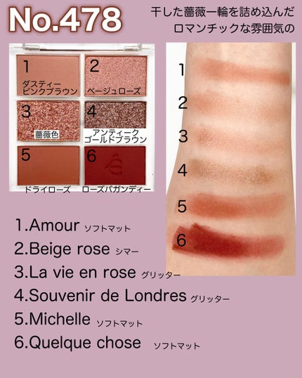 プロアイシャドウパレットセシル/CELEFIT/アイシャドウパレットを使ったクチコミ(4枚目)