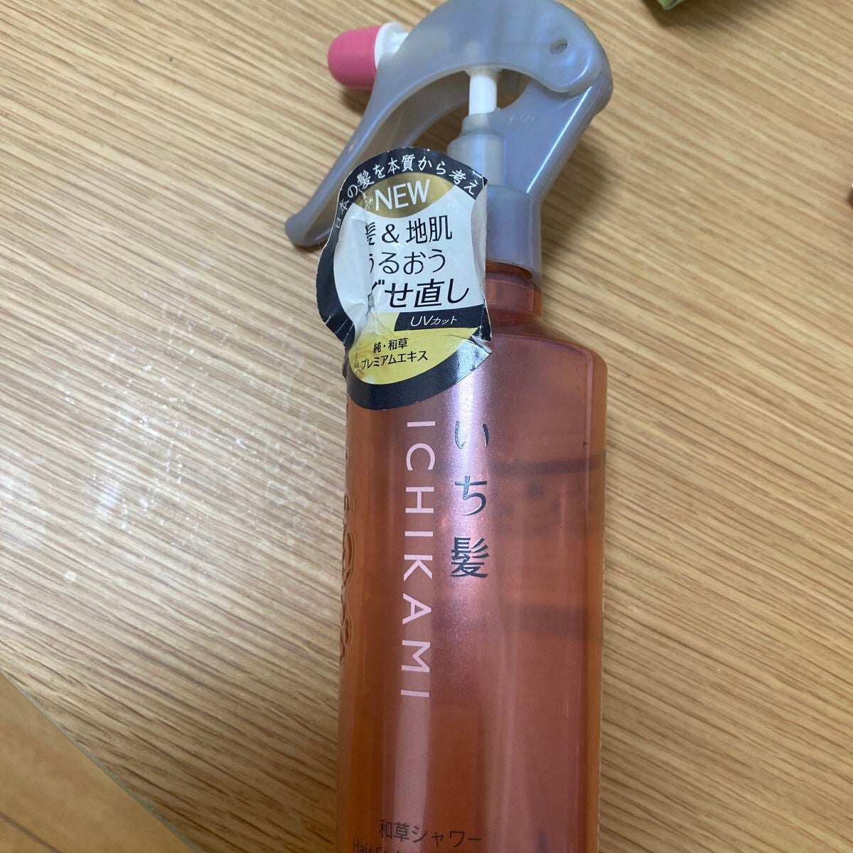 髪&地肌うるおう寝ぐせ直し和草シャワー/いち髪/ヘアミストを使ったクチコミ(1枚目)