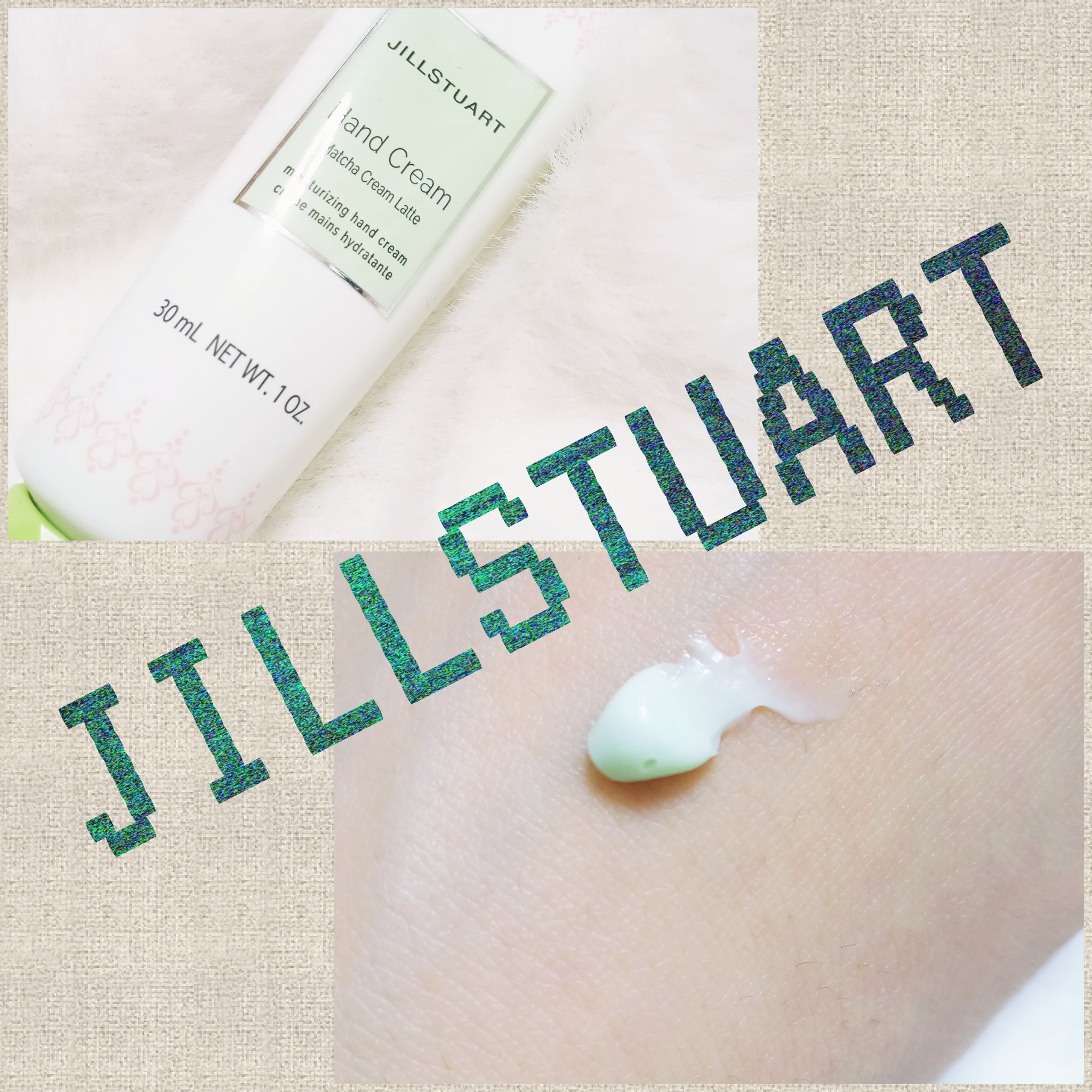 ハンドクリーム マッチャクリームラテ/JILL STUART/ハンドクリームを使ったクチコミ（1枚目）