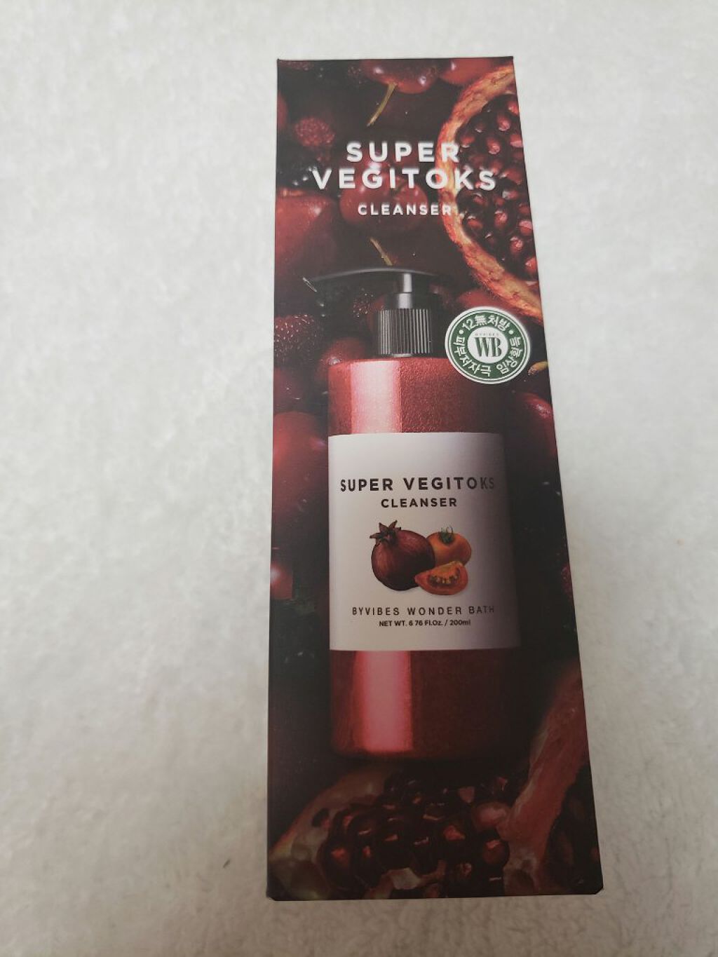 スーパーベジトックスクレンザー/WONDER BATH/クレンジングジェルを使ったクチコミ（1枚目）