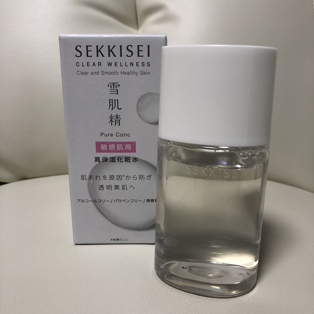 クリアウェルネス ピュア コンク 125ml/雪肌精/化粧水を使ったクチコミ（1枚目）