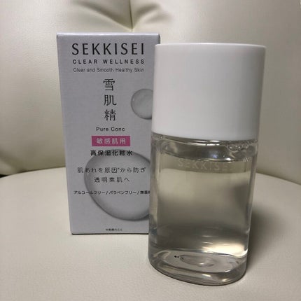 クリアウェルネス ピュア コンク/雪肌精/化粧水を使ったクチコミ(1枚目)