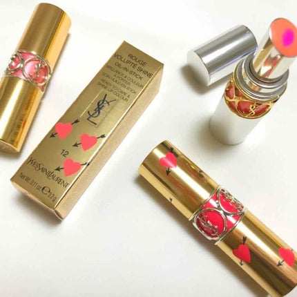 ルージュ ヴォリュプテ シャイン/YVES SAINT LAURENT BEAUTE/口紅を使ったクチコミ(1枚目)