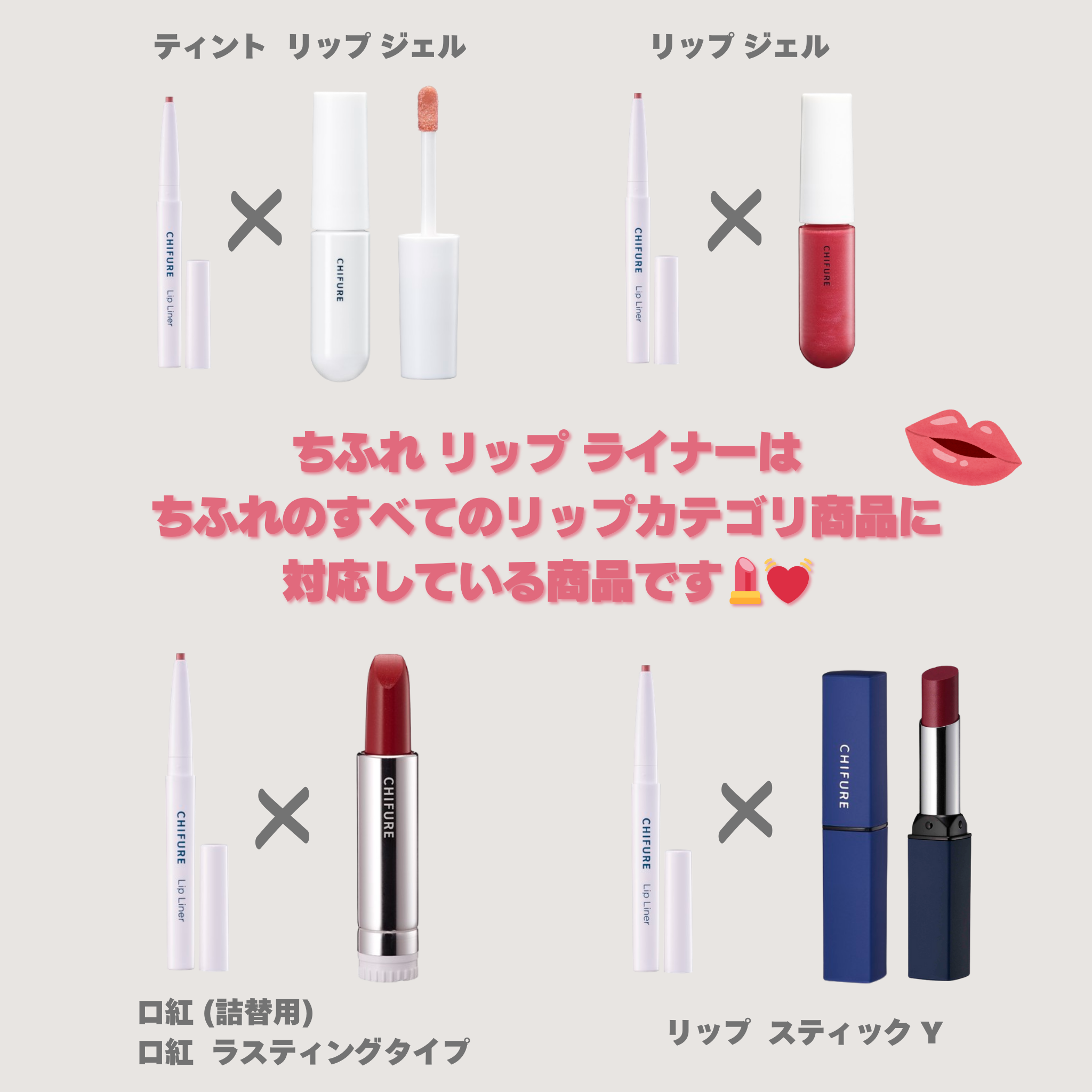 リップ ライナー/ちふれ/リップライナーを使ったクチコミ（3枚目）