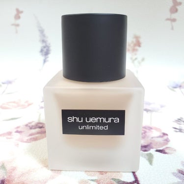 アンリミテッド ラスティング フルイド/shu uemura/リキッドファンデーションを使ったクチコミ（2枚目）